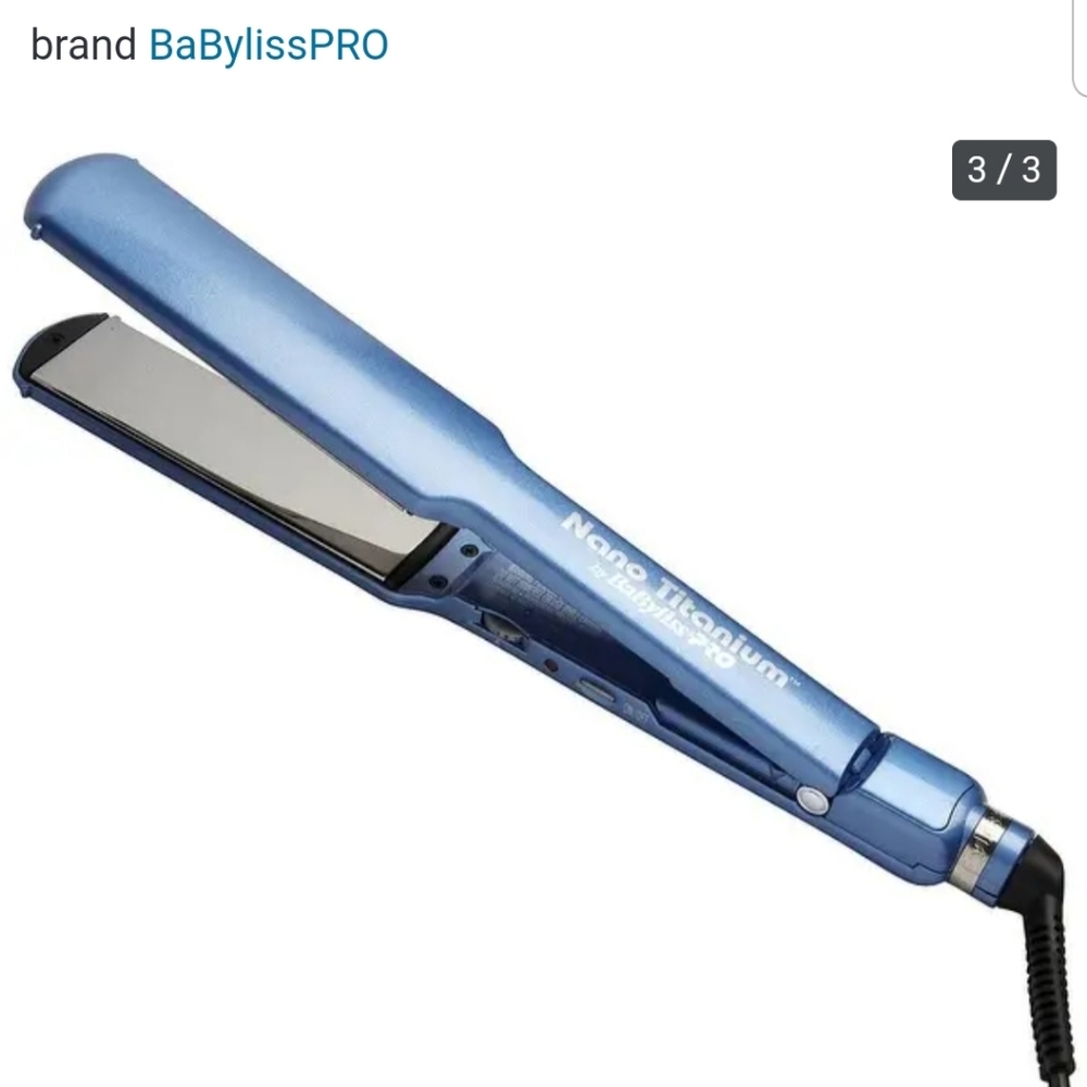 Babyliss flat iron 1 1/2 inches